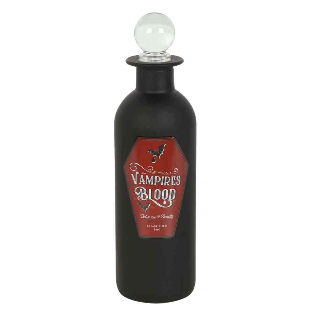 Something Different - Vampire Blood Decorative Glass Potion bottle - Black